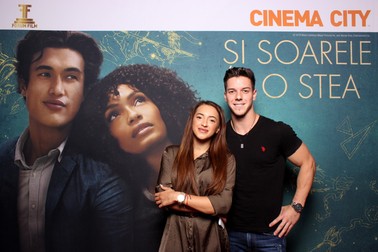 LArisa Iordache si Andrei Muntean au venit împreună la avanpremiera filmului "Și soarele e o stea"