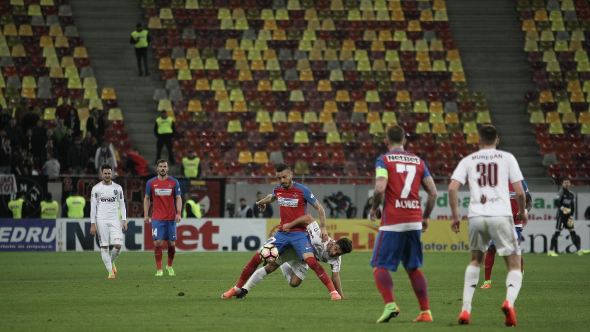 Liga 1, play-off, etapa 1. Steaua - CFR Cluj