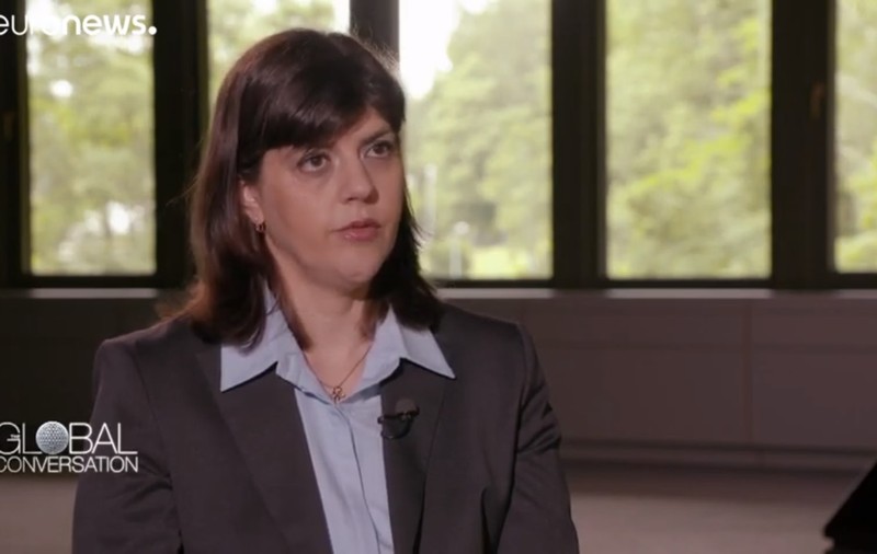 Laura Codruța Kovesi, interviu pentru Euronews: Corupţia există în aproape toate ţările, nu doar în UE