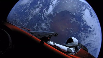 elon musk tesla roadster