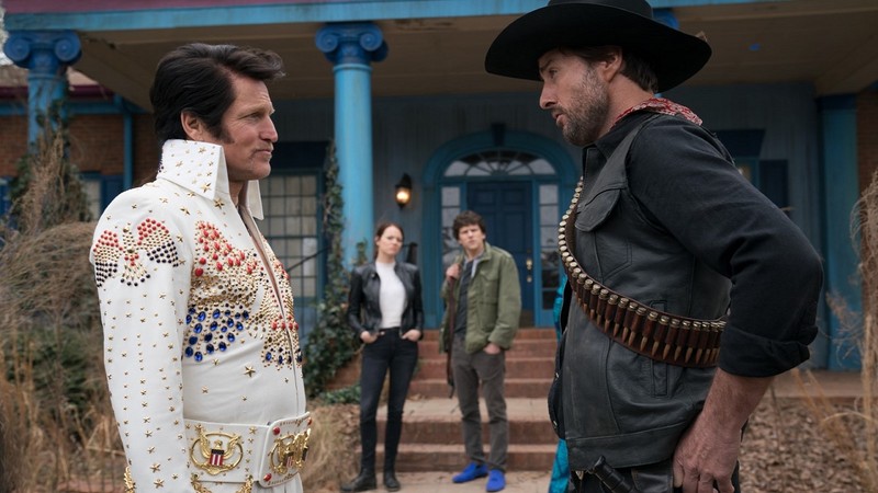 Tensiuni între Tallahassee și un alt supraviețuitor / Foto: Sony Pictures Releasing