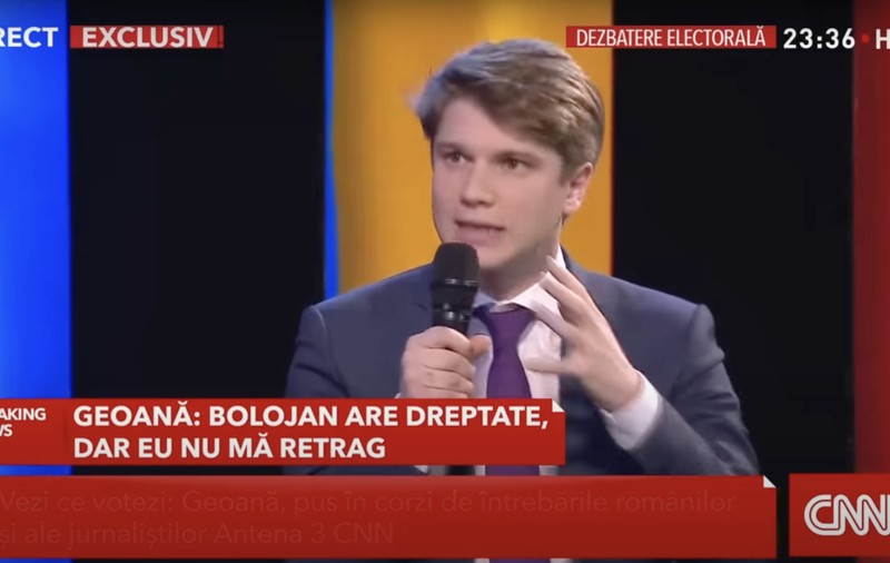 De la Mircea Geoană la Nicușor Dan. Cine este Tudor Mușat, tânărul trimis să-l reprezinte pe primarul general la dezbaterea organizată de TVR