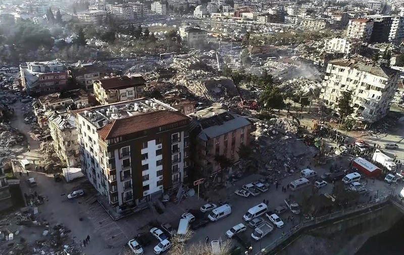 Dezastrul din Hatay, văzut din dronă. Cum arată provincia la câteva zile după cutremurul devastator