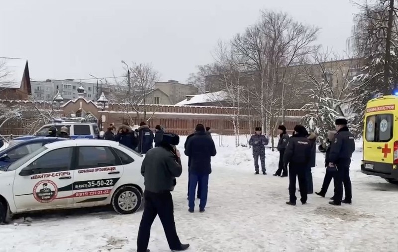 Un fost elev al unui seminar ortodox s-a aruncat în aer în apropierea unei mănăstiri din Rusia
