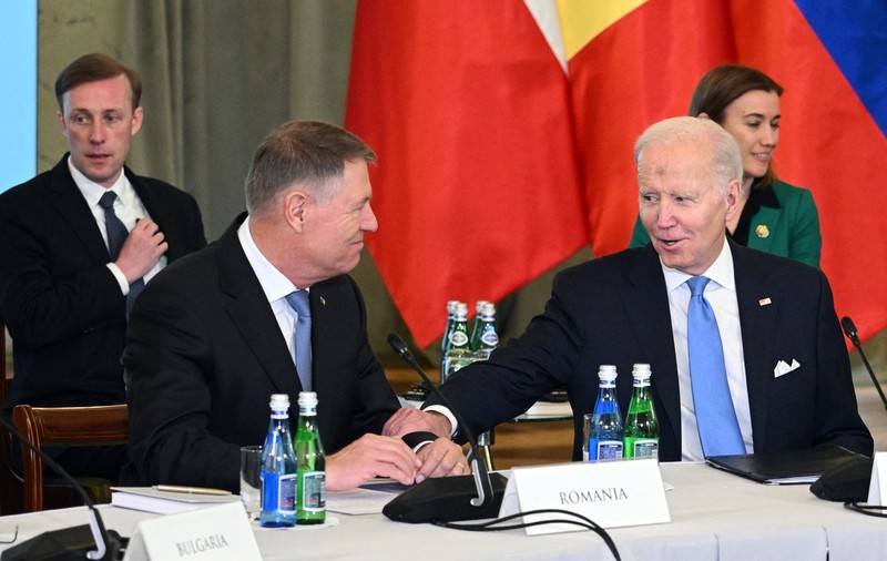 Iohannis, la finalul întâlnirii de la Varșovia cu Biden și liderii de pe flancul estic: „Rămânem alături de Ucraina oricât e necesar”