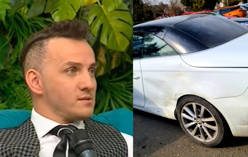 Mihai Trăistariu a făcut accident cu mașina în această dimineață. Primele declarații ale artistului: „A intrat în mine din lateral”