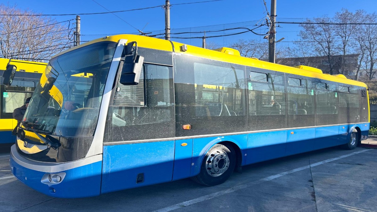 Autobuz electric în probe, investiție de 62 milioane lei din PNRR în Ploiești Foto: Facebook/Primăria Ploiești