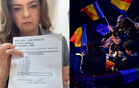 Prezentatoarea care a anunțat punctele acordate de juriul din Republica Moldova la Eurovision 2026, frapată când a primit foaia cu rezultatele: „Am sunat și am spus că refuz să prezint asta”