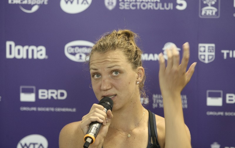 Openul de tenis al României. Eliminată, pe Țig o doare cotul: ”Nu a fost o idee prea bună să joc acest meci”
