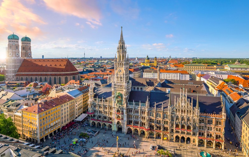 Locuri de vizitat în Munchen. Cele mai cunoscute obiective turistice