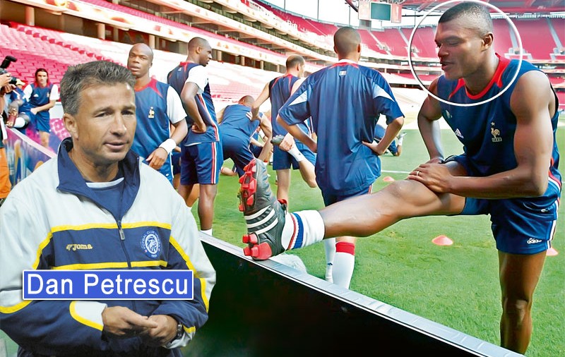 Marcel Desailly: "Petrescu va ajunge mare"