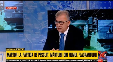 Dumitru Dian Popescu este invitat regulat la emisiunile postului de televiziune Realitatea Plus. Foto: Facebook