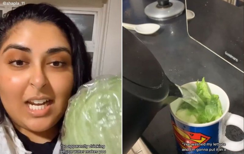 Cum a devenit trend pe TikTok să bei fiertură de salată ca să adormi mai ușor, după un studiu interpretat greșit