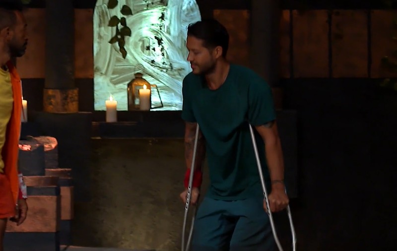 Jorge, eliminat de la Survivor 2023, după ce s-a accidentat grav. A părăsit concursul în cârje: „Sunt foarte frustrat”