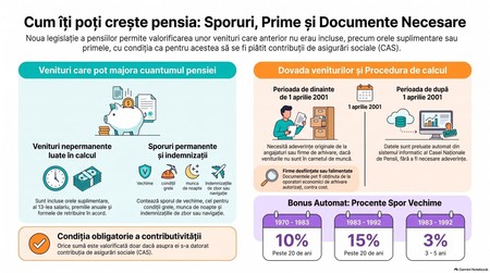 Cum îți poți crește pensia