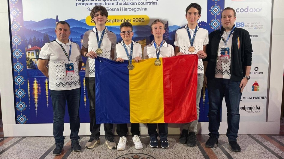 Elevi romani cu medalii balcaniada informatica - 2026