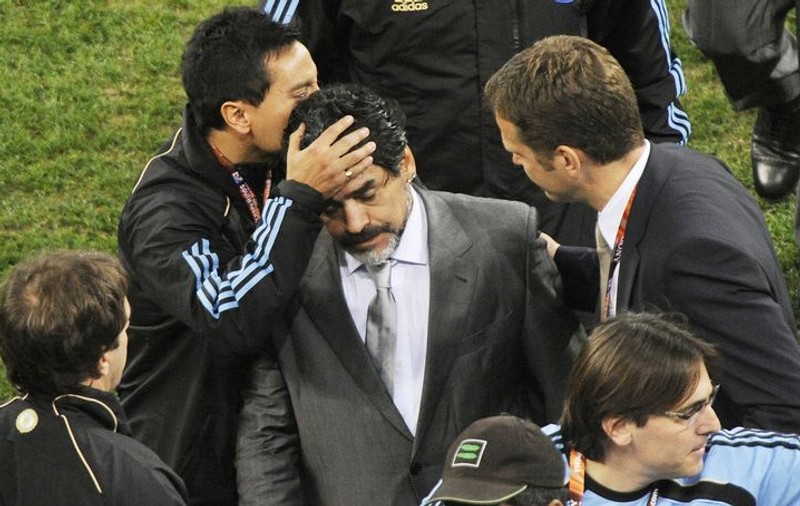 Maradona: "A fost cea mai grea zi din viaţa mea"