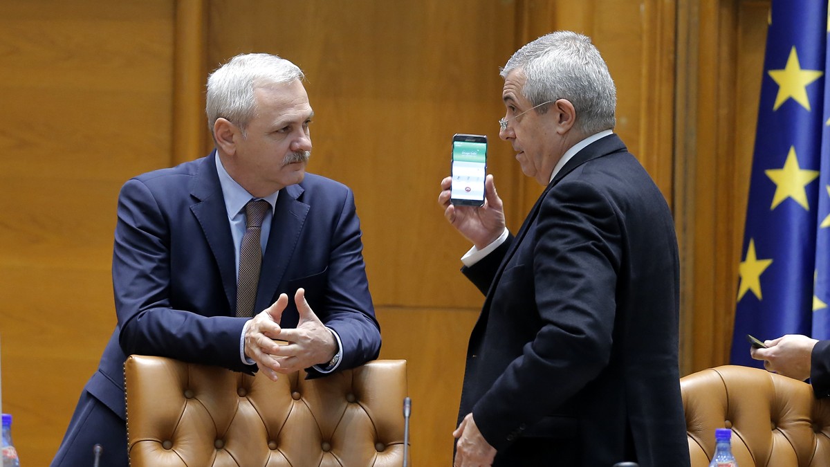 coalitia psd-alde, liviu dragnea si calin popescu tariceanu