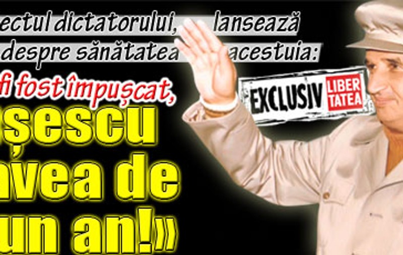 Camil Roguski: «Dacă nu ar fi fost împuşcat, Ceauşescu mai avea de trăit un an!»