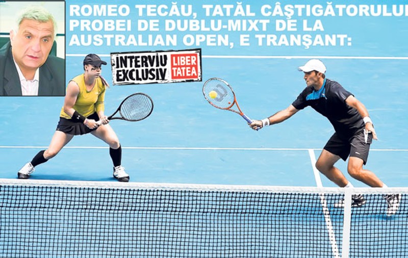Romeo Tecău, tatăl câştigătorului de la Australian Open: «Românii l-au ajutat prea puţin pe Horia»