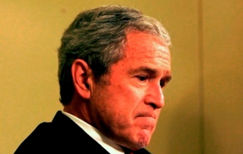 Lui Bush i-a murit pisica