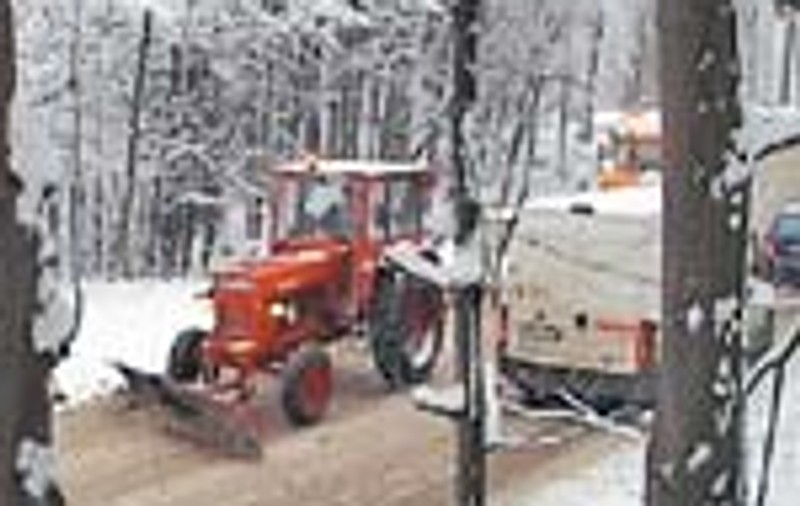 Pentru patru ore, s-a intors iarna