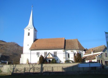 Cripta familiei Rhédey se află în Biserica Reformată din Sângeorgiu de Pădure