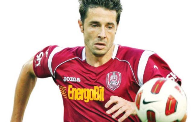 Sasa Bjelanovici, pe vremea când juca la CFR