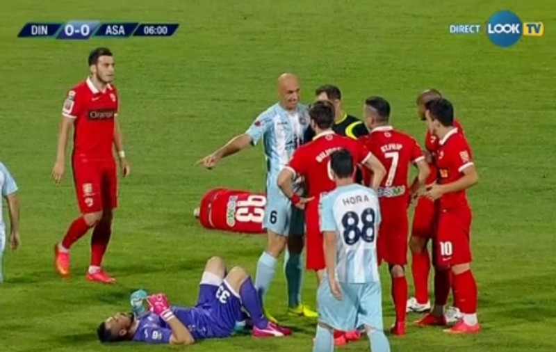 Portarul de la ASA, Eduard Stăncioiu, se războiește cu Helmuth Duckadam!
