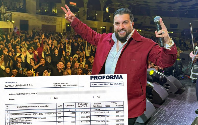 Tzancă Uraganu, chemat în instanță pentru o datorie modestă: Și-a ars boxele pentru difuzat manele și a refuzat să plătească reparația