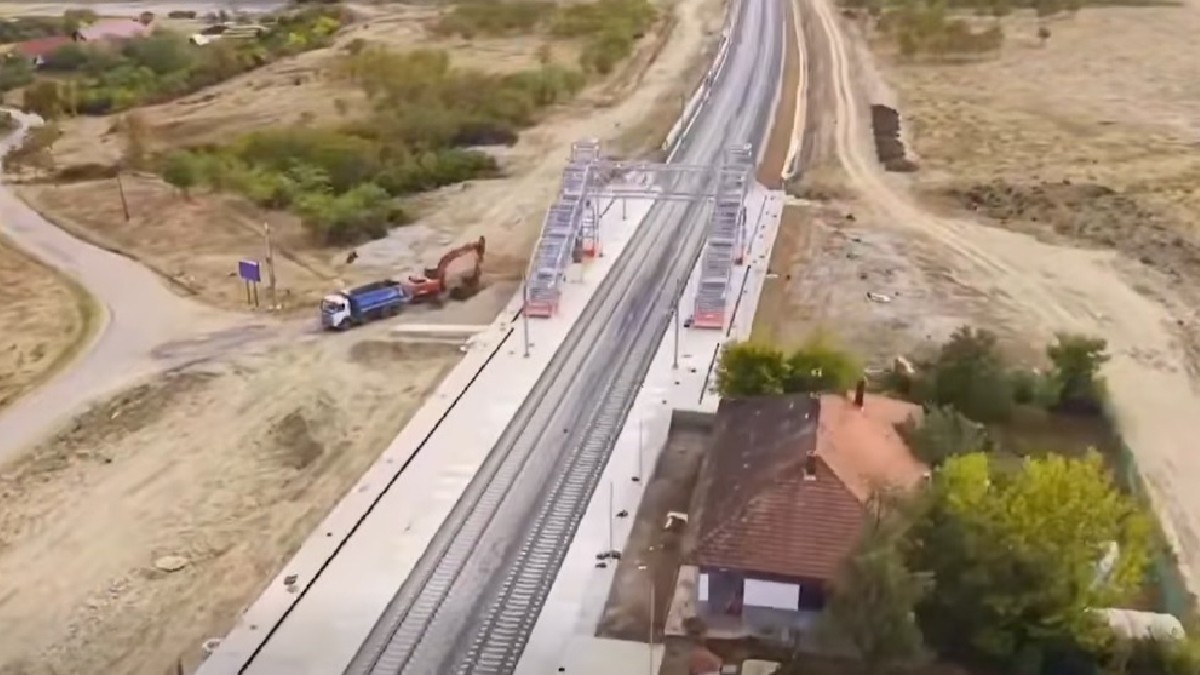 Calea ferată pe lotul Aleșd - Frontieră Ungaria