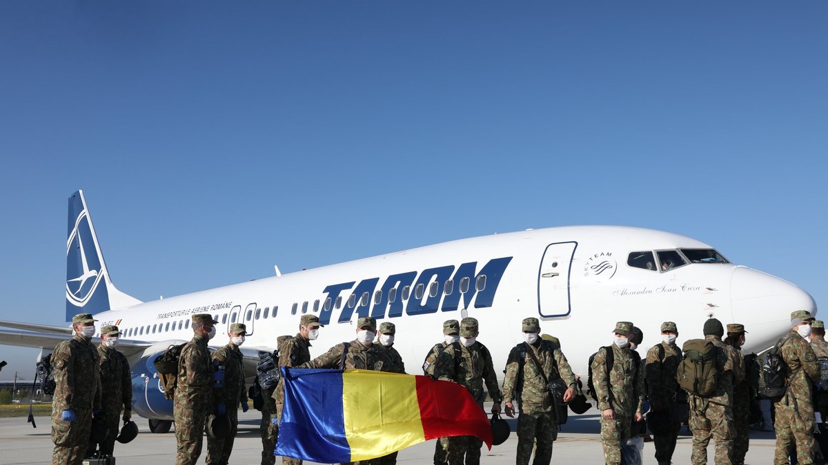 Un detașament de militari români a plecat în Mali, în plină pandemie de coronavirus