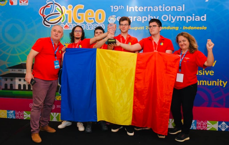 România, locul 1 în lume la Olimpiada Internațională de Geografie. Elevii români au obținut trei medalii de aur şi una de argint
