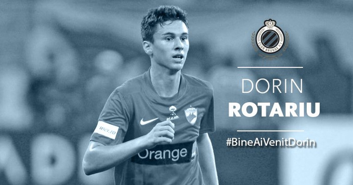 Transferul lui Dorin Rotariu, anunțat la FC Bruges