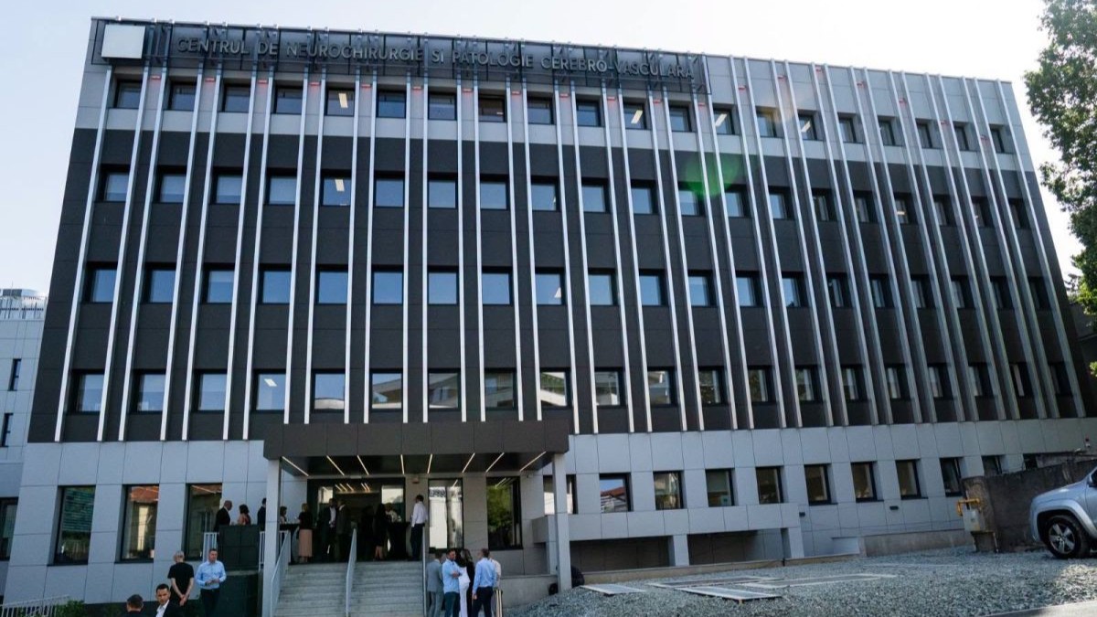 Clădirea unui spital din Cluj, care tocmai a fost inaugurat