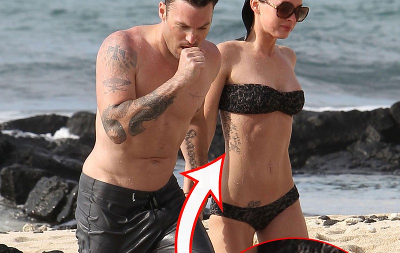 Foto | Megan Fox şi-a făcut al nouălea tatuaj