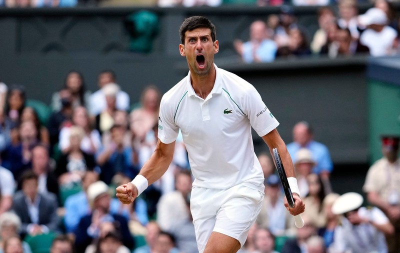 Novak Djokovici, pentru a şaptea oară în finala de la Wimbledon