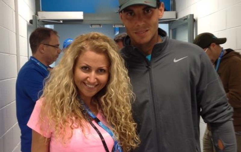 O artistă din ROMÂNIA l-a cucerit pe RAFA NADAL! Vezi despre cine este vorba! FOTO