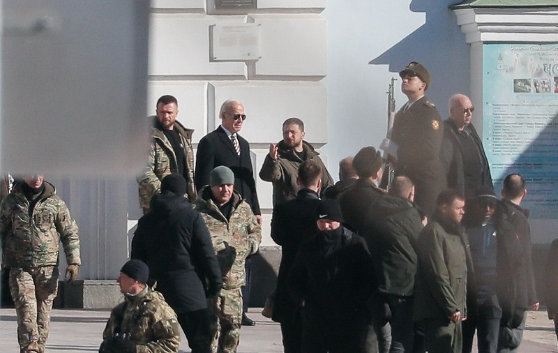 Detalii despre vizita lui Biden la Kiev, un secret păstrat timp de 24 de ore. Cum a ajuns în capitala Ucrainei