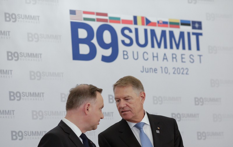 Summit B9 la Cotroceni. Klaus Iohannis: „Riscurile de securitate la adresa României și în regiunea Mării Negre sunt în creștere”