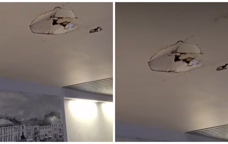 Un pasaj din Ploiești, reabilitat acum trei ani, se confruntă din nou cu infiltrații de apă la nivelul tavanului | VIDEO