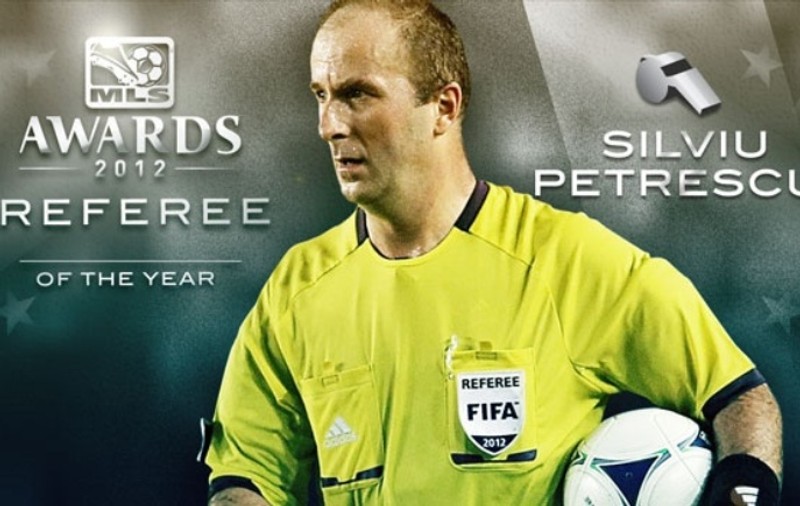 Un român a primit titlul de cel mai bun arbitru de fotbal din Major League Soccer