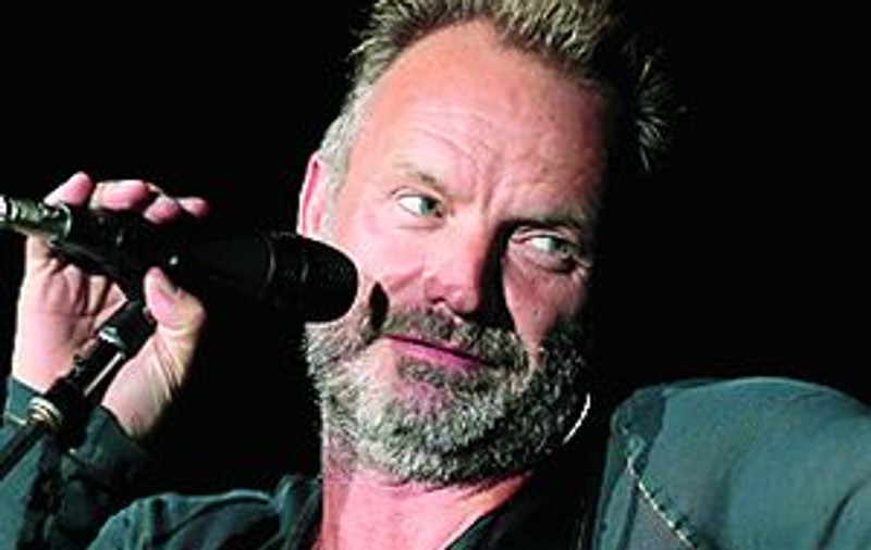 Sting cântă la Sala Palatului