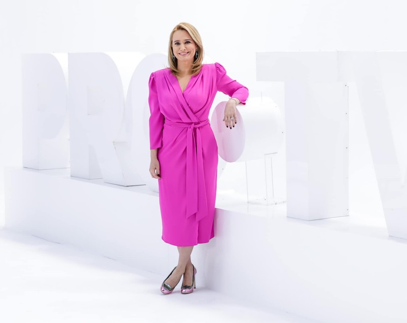 Andreea Esca reacționează, după ce Dan Negru a provocat-o să spună ce salariu are la PRO TV: „Mi se pare o glumă foarte bună”
