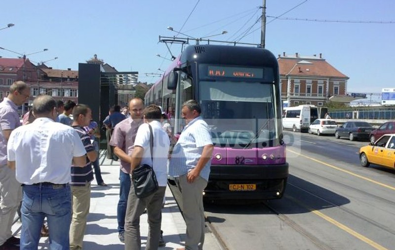 Primul oraş din România care a modernizat linia de tramvai cu fonduri europene 