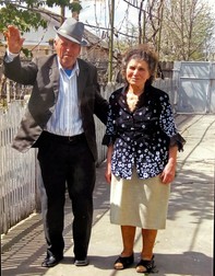Elena și Neculai Coșeru în comuna Zorleni
