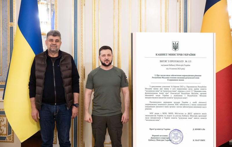 DOCUMENT OFICIAL. Ce nu au spus guvernele României și Ucrainei: schimbarea „limbii moldovenești” în „limba română” e abia în faza de „se înaintează propuneri”
