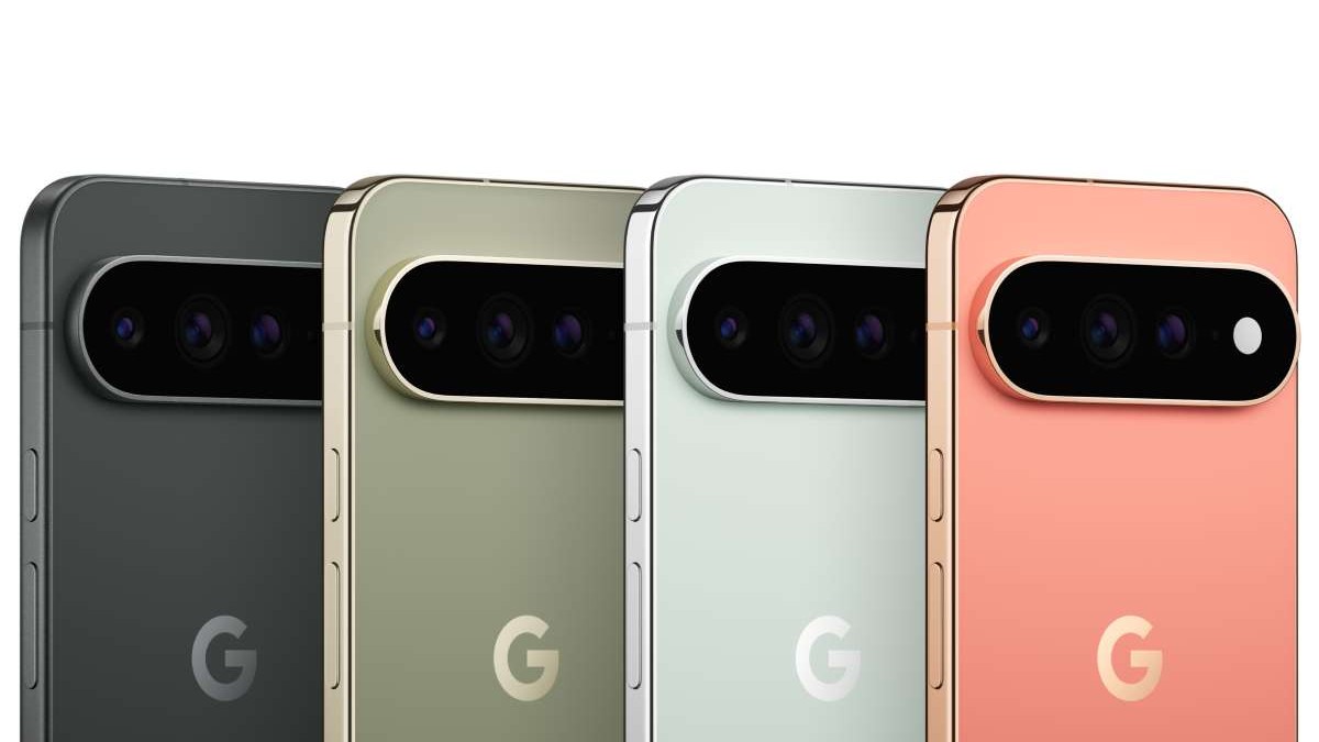 Cele patru culori pentru telefoanele Google Pixel 11 Pro XL.