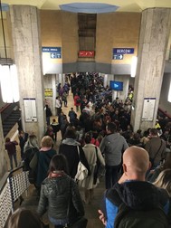 Probleme la metrou