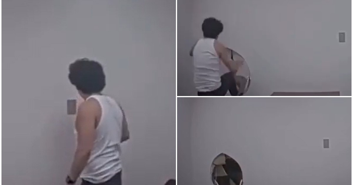 Momentul în care un criminal evadează din camera de interogare din Statele Unite